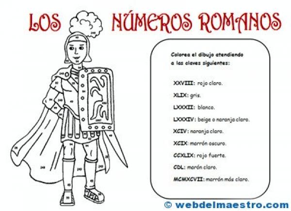 MEMORIA DE NÚMEROS ROMANOS