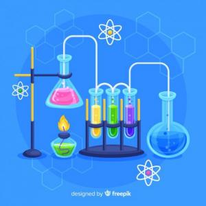 Imagen de portada del videojuego educativo: adivina el elemento químico, de la temática Química