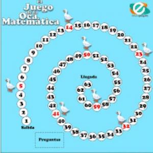 Juego espectacular de la Oca Matematicas
