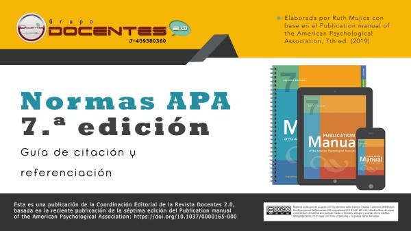 NORMAS APA 7MA EDICIÒN