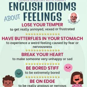 FEELING OR MOODS IDIOMS