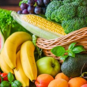 Fruits and vegetables