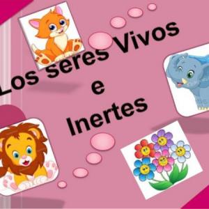 encontremos los seres vivos y los seres no vivos