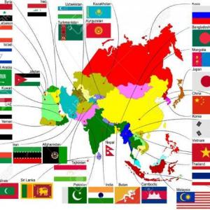 CONTINENTES ASIATICOS