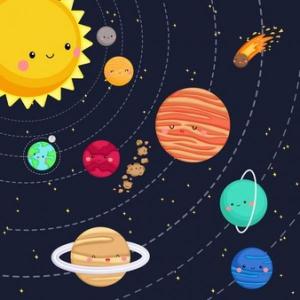 ¡Los planetas!