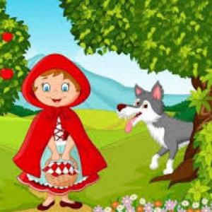 Portada del juego Little Red Riding Hood and her '' friend '' the wolf – Idiomas