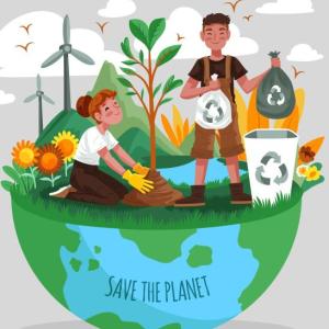 Imagen de portada del videojuego educativo: SALVEMOS VIDAS, de la temática Medio ambiente