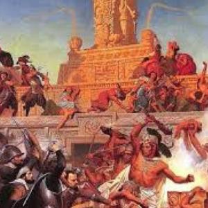 Imagen de portada del videojuego educativo: Personajes de la Conquista de México, de la temática Historia