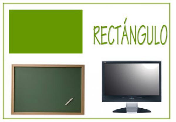 formas de rectángulos y palabras