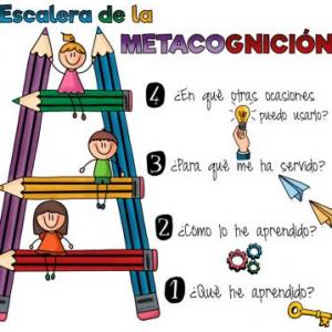 ESCALERA DE LA METACOGNICIÓN