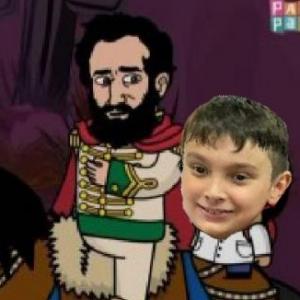 Imagen de portada del videojuego educativo: Martin Miguel de Güemes, de la temática Historia