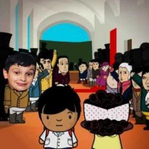 Imagen de portada del videojuego educativo: Revolución de Mayo, de la temática Historia
