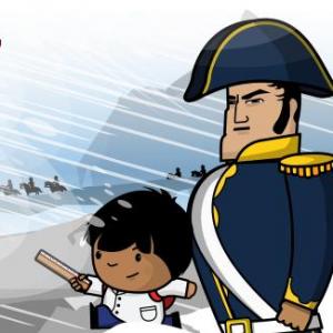 Imagen de portada del videojuego educativo: Libertador de America, de la temática Historia