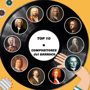Imagen de portada del videojuego educativo: Compositores del Barroco, de la temática Música