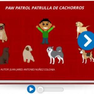 Imagen de portada del videojuego educativo: CUENTO: POW PATROLL PATRULLA DE CACHORROS, de la temática Literatura