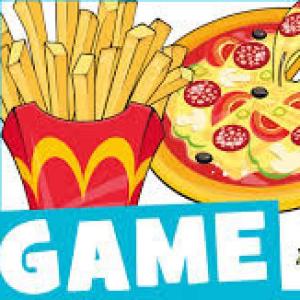 Imagen de portada del videojuego educativo: THE FOOD GAME, de la temática Idiomas