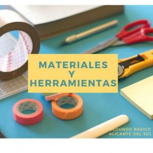 Materiales y herramientas