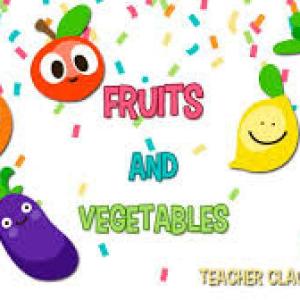 Adivina las frutas y verduras en inglés 