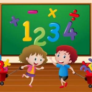Imagen de portada del videojuego educativo: SUMAS DE CIENES, DIECES Y UNOS, de la temática Matemáticas