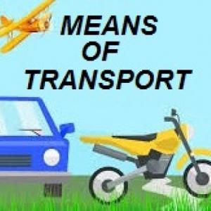 Portada del juego MEANS OF TRANSPORT – Idiomas