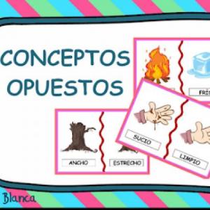 Opuestos.
