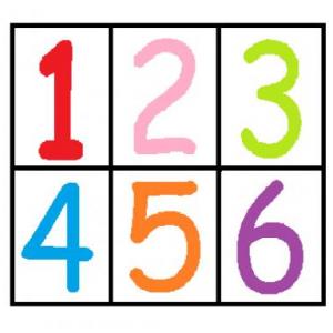 Imagen de portada del videojuego educativo: Memotest de Números, de la temática Matemáticas