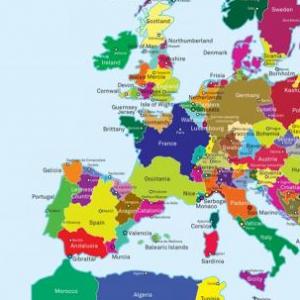 Imagen de portada del videojuego educativo: APRENDAMOS LAS CAPITALES DE EUROPA, de la temática Geografía