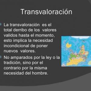 TRANSVALORACIÓN FREE