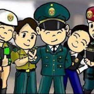Imagen de portada del videojuego educativo: ¿ACCESORIOS DE UN POLICÍA?, de la temática Oficios