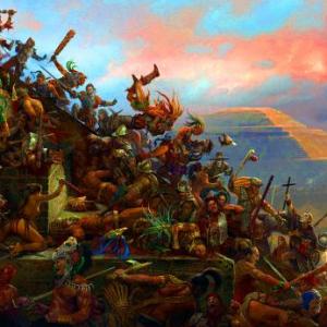 LA CONQUISTA DE TENOXTITLAN.