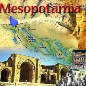 Imagen de portada del videojuego educativo: El Cultura Mesopotamia, de la temática Historia