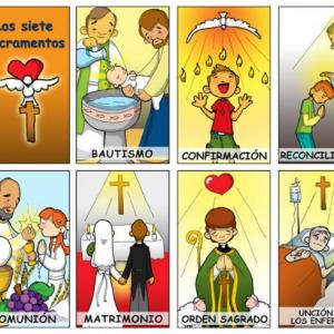 Imagen de portada del videojuego educativo: Sacramentos de la Iglesia Católica, de la temática Religión