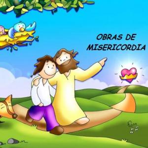 Imagen de portada del videojuego educativo: Obras de Misericordia, de la temática Religión