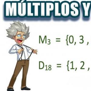 Múltiplos y Divisores