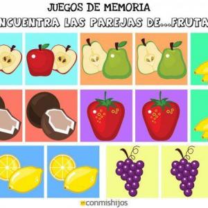 Imagen de portada del videojuego educativo: MEMORAMA, de la temática Salud