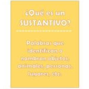 Clasificación de los sustantivos