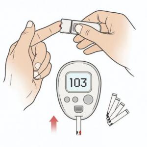 Examen de glucometria