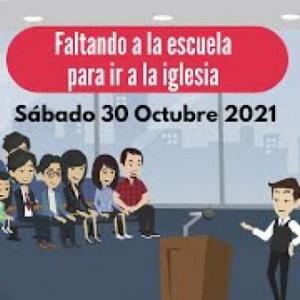 Faltando a la escuela para ir a la iglesia