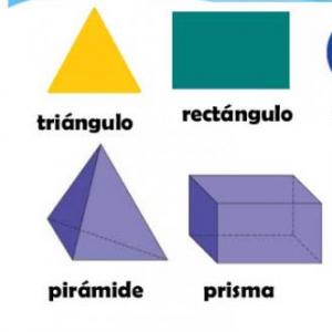 Figuras y cuerpos geométricos