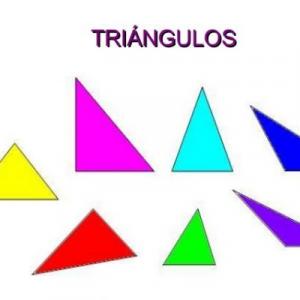 Portada del juego Tipos de triángulos – Matemáticas