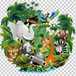 Memotest de animales de la selva