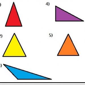 Tipos de triángulos