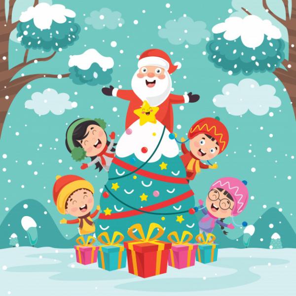 Juego en navidad