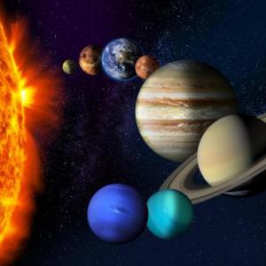 Imagen de portada del videojuego educativo: Planetas del Sistema Solar., de la temática Astronomía