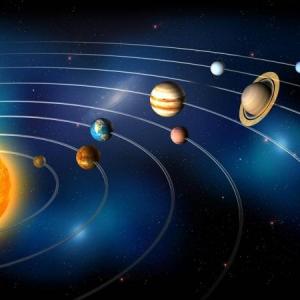 Imagen de portada del videojuego educativo: Sistema Solar., de la temática Astronomía