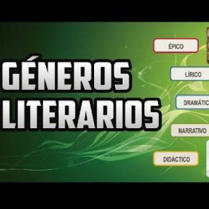 Géneros literarios