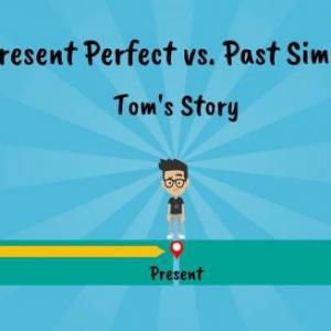 Imagen de portada del videojuego educativo: Past Simple Vs Present Perfect  , de la temática Idiomas