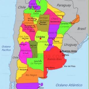 Provincias y Capitales