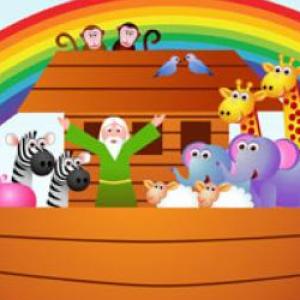 Imagen de portada del videojuego educativo: ARCA DE NOÉ, de la temática Religión