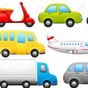 Imagen de portada del videojuego educativo: Means of transport, de la temática Idiomas